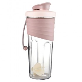 Leadrop Bouteille shaker pour mélanges de protéines, double mélangeur, tasse deau de 700 ml, étanche, de qualité alimentaire