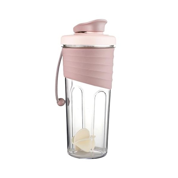 Leadrop Bouteille shaker pour mélanges de protéines, double mélangeur, tasse deau de 700 ml, étanche, de qualité alimentaire