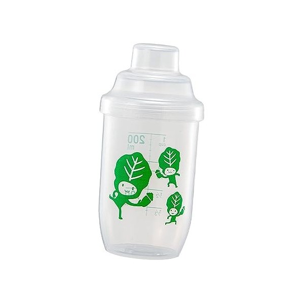 Milageto Shaker Bottle Water Bottle 200ml Milkshake Cup pour Milkshakes Drinks Fitness