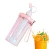 CHUYE Tasse à eau avec paille | Bouteille deau potable 460 ml avec paille | Shaker Bottle, Protein Shake Mixer, Shaker Cups 