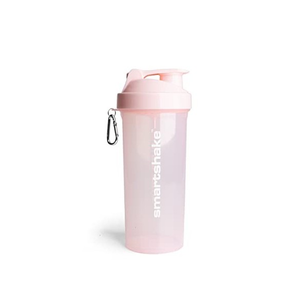 Smartshake Lite Bouteille shaker de protéines de 1000 ml | Bouteille étanche pour boissons protéinées | Bouteille deau trans