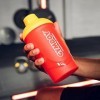 GYMBOY Pro Shaker Red 600 ml avec passoire, échelle et finition de qualité supérieure - Sans BPA