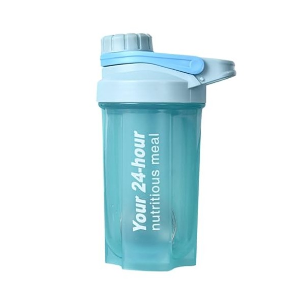 EACHPT Shaker à protéines 600 ml Shaker Proteine pour shakes de suppléments,Shaker à protéines avec bouchon à vis,tamis et éc