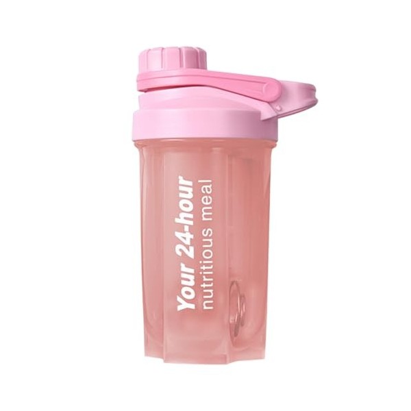 EACHPT Shaker à protéines 600 ml Shaker Proteine pour shakes de suppléments,Shaker à protéines avec bouchon à vis,tamis et éc