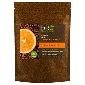 Gommage detox bio au café et à lorange aux huiles et extraits naturels 200gr