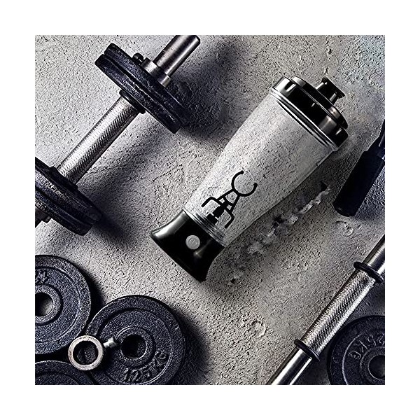 Lodokdre Shaker de protéines automatique automatique automatique 300 ml Bouteille d de sport Gym A