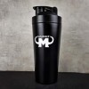 Mammut Nutrition Shaker à protéines en acier inoxydable avec tamis intégré et balle en spirale - Noir 1001662