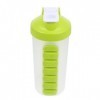 DOITOOL Mixeur Portable Pilule Shaker Protéines Shaker D de Tremblement Mélangeur Protéines Secousse Tasse Supplément Pilule