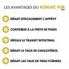 Konjac Pur 100% - 120 gélules | Coupe faim naturel | Minceur | Fabriqué en France | Nutrition pro