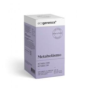 Ecogenetics Métabolisme - Brûle-Graisse 100% Naturel, Perte de Poids et Coupe-Faim - 120 Capsules