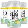 Keto Slimingo Capsules Maxi pack de - 90 capsules par boîte | Votre compagnon au quotidien - Approvisionnement 45 jours - 5x