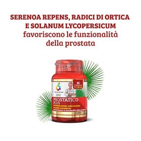 Colours of Life Prostate Plus - Supplément pour promouvoir la fonctionnalité de la prostate - Sans gluten et végétalien, 60 c