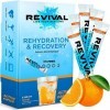 Revival Hydratation Rapide Boisson Électrolyte - Poudre Pour Réhydratante, Supplément Haute Teneur en Vitamine C, Comprimés H