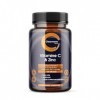 Vitamine C + Zinc - 180 Capsules 6 mois - 1200mg de Vitamine C et 25mg de Zinc - Testé et Certifié - Haute Dose par Clearwa