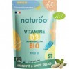 Vitamine D Bio Naturelle et Végétale, D3 à base de Lichen | 1000 UI 500% des AJR | 60 gélules 1 à 2 mois | Premium & Vega