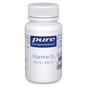 Pure Encapsulations Vitamine - D3 400 IE - Essentieel voor het Botmetabolisme, Immuunsysteem, het Calciummetabolisme en de We