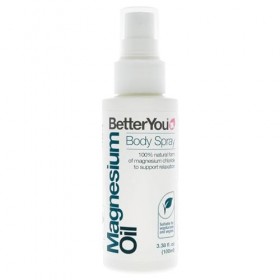 Better You Lot de 2 vaporisateurs corporels à lhuile de magnésium unisexe - 100 ml - 200 ml au total