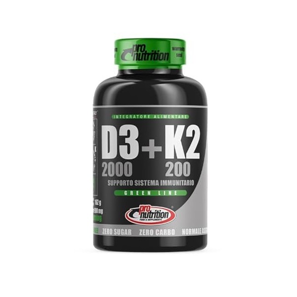 PRO NUTRITION D3 + K2 120 CPR