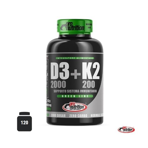 PRO NUTRITION D3 + K2 120 CPR