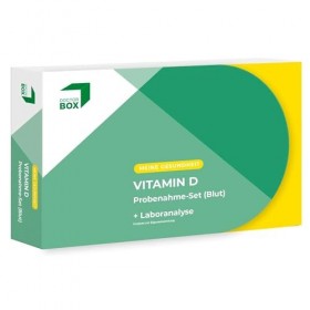 DoctorBox Test de vitamine D pour la maison | Auto-test avec analyse professionnelle en laboratoire avec D2 & D3 | Rapport de