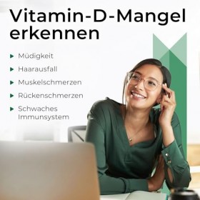 DoctorBox Test de vitamine D pour la maison | Auto-test avec analyse professionnelle en laboratoire avec D2 & D3 | Rapport de