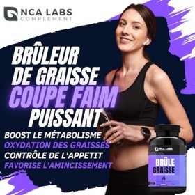 Bruleur de Graisse Puissant | Programme 1 mois | Coupe Faim | Soutien Perte de Poids | Homme & Femme | 60 Gélules Café Vert, 