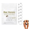 Bee Venom Lymphatic Drainage Nose Ring, Nose Ring Hoop, Lymphatic Drainage & Slimming Nose Ring, Lymphatic Drainage Weight Lo