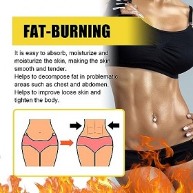 Crème brûlante pour brûler les graisses, raffermissement de la peau, hydratante pour homme pour la croissance des muscles abd