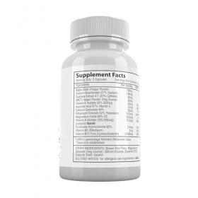 Fitsmart Brûleur de graisse naturel gestion du poids 120 capsules – 2 mois dapprovisionnement