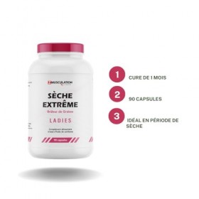 Sèche Extrême Ladies – Brûleur de graisse | Accélère la sèche, brûle un maximum de graisses