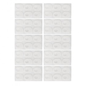 Coussinets De Callosités Coussin De Maïs Ovale Hommes Femmes Pieds Blancs Soulagement des Douleurs Auto-adhésifs Coussinets D