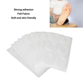 Coussinets De Callosités Coussin De Maïs Ovale Hommes Femmes Pieds Blancs Soulagement des Douleurs Auto-adhésifs Coussinets D