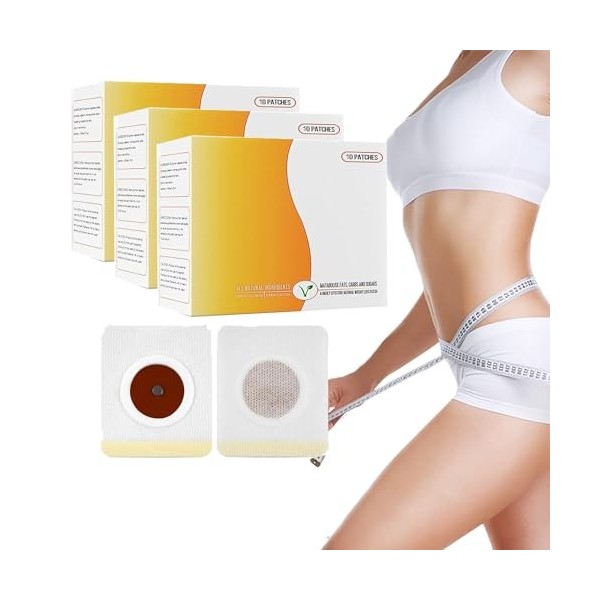 1/2/3Box Lovilds Detox Slimming Patches, Weight Loss Patches, Herbal Belly Slimming Detox Patch for Fat Burning, Appetite Sup