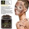 Exfoliant pour le Corps avec Sel de la Mer Morte et du Café, Exfoliant Naturel pour le Visage et le Corps, Enlève Efficacemen