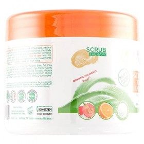 Equilibra Corpo, Scrub Salino Tonifiant Énergisant, Scrub Corps Tonifiant et exfoliant, pour une peau lisse et nuisible, avec