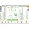 Kola noix Labofloral 150 gélules dosées à 280 mg - Complément alimentaire - Toniqu, fatigue, brûle-graisse- minceur - Fabriqu