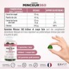 MINCEUR 360 Gummies EAFIT | Coupe faim et bruleur | Réduit les sensations de faim | Brûleur de graisses | Contient du Chrome,