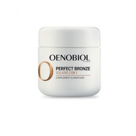 Oenobiol - Perfect Bronze Solaire 2-en-1 - Autobronzant et Préparateur Solaire - Efficacité Prouvée dès 1 Mois - Programme 2 
