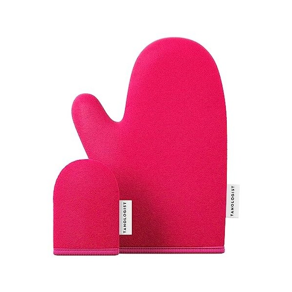 Tanologist Duo de mitaines autobronzantes pour le visage et le corps - réutilisable et lavable en machine