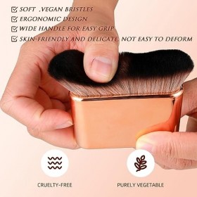 Pinceau de bronzage, pinceau de maquillage pour le corps, pinceau autobronzant pour fond de teint, pinceau de maquillage ody 