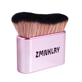 zmnklry Pinceau autobronzant, pinceau kabuki, pinceau pour application de crème solaire, pinceau kabuki pour autobronzant, br