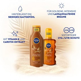 Nivea Sun Tropical Bronze Lotion solaire SPF 6 - Protection solaire pour bronzage longue durée sans autobronzant - à lextrai