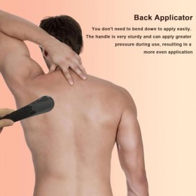 Applicateur Autobronzant Pour Le Dos, Applicateur De Lotion Pour Le Corps Pliable À Long Manche, Appliquez Lautobronzant Sur