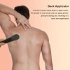 Applicateur Autobronzant Pour Le Dos, Applicateur De Lotion Pour Le Corps Pliable À Long Manche, Appliquez Lautobronzant Sur