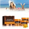 Venva Gel de bronzage, Bevalora Shine Gel autobronzant, Gel de bronzage intensif de luxe, Gel de bronzage foncé éclatant pour