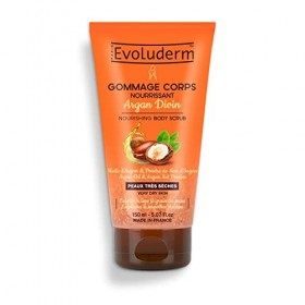 EVOLUDERM - Gommage Corps Nourrissant Argan Divin - 150 ml – Fabrication Française