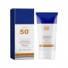 50+ crème solaire large à absorption rapide, non grasse, UVA/dermatologue recommandée pour tous les types de peau Autobronzan