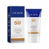 50+ crème solaire large à absorption rapide, non grasse, UVA/dermatologue recommandée pour tous les types de peau Autobronzan