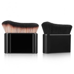 Ambro 2 pièces Pinceaux autobronzants, pinceau de maquillage pour le corps pour auto bronzage grand pinceau pour fond de tein