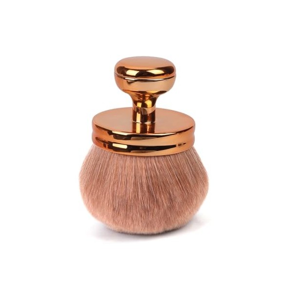 Grand Pinceau Autobronzant, Ovale Pinceau Maquillage Corps avec Tête de Brosse Large Pinceau Autobronzant Visage Pinceau Poud